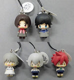 Tsurumaru Kuninaga Touken Ranbu -online- Koedarize Capsule Toy Series All 5 Types Set TAKARA TOMY COMPANY, LTD. Key Ring [USED]