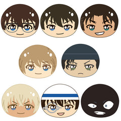 Conan Edogawa, etc. Detective Conan Omanjuu Niginigi Mascot All 8 Types Set Key Ring [USED]