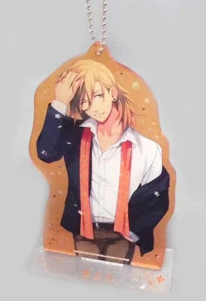 Ren Jinguji Uta no Prince Sama Acrylic Key Chain With Stand Glitter Star Ver. 7th Special Anniversary Limited Key Ring [USED]