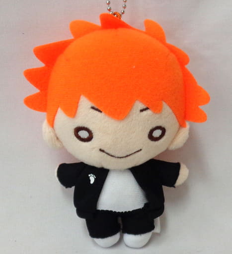 Shoyo Hinata Tracksuit Haikyu!! Nitotan Plush Toy with Ball Chain Jump Shop Limited Key Ring [USED]