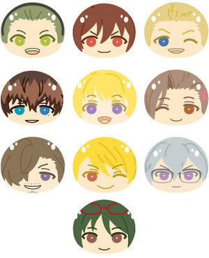 All 10 Types Set The Idolmaster SideM Omaju Nigi Nigi Masct 2 Key Ring [USED]