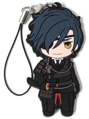 Shokudaikiri Mitsutada Touken Ranbu -ONLINE- Potedan! Rubber Mascot Vol.3 Premium Bandai Limited Key Ring [USED]