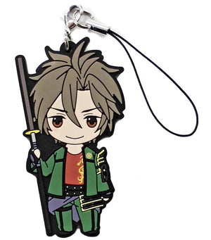 Otegine Touken Ranbu -ONLINE- Potedan! Rubber Mascot Vol.3 Premium Bandai Limited Key Ring [USED]