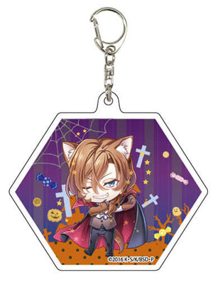 Chuuya Nakahara Bungo Stray Dogs Halloween Acrylic Key Chain Key Ring [USED]