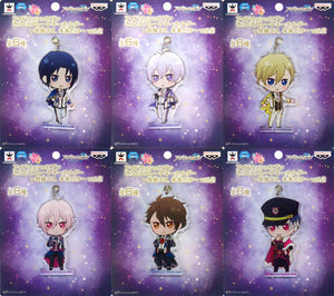 All 6Types Set Kira Dol Plate Keychain -Looking at the future-vol.2 Idolish7 Key Ring [USED]