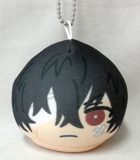 Osamu Dazai Bandage Bungo Stray Dogs Omanjuu Niginigi Mascot Bunkyodo & Animega Limited Box Purchase Privilege Key Ring [USED]