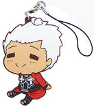 Archer Fate/stay night: Heaven's Feel Ichiban Kuji Mojishi Lease Poya Rubber Charm Prize E Key Ring [USED]