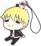 Gilgamesh Fate/stay night: Heaven's Feel Ichiban Kuji Mojishi Lease Poya Rubber Charm Prize E Key Ring [USED]