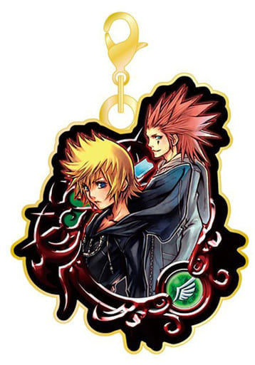 Roxas Axl Low Kingdom Hearts Union X Metal Charm Collection Key Ring [USED]