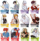 All 12 Types Set Idolish7 Acrylic Keychain Collection with Stand B Key Ring [USED]