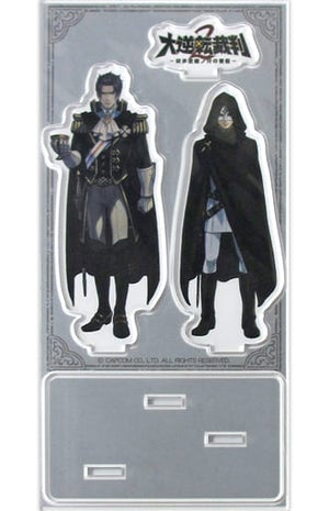 Van Zieks & Masked Apprentice Chara Stand The Great Ace Attorney 2: Resolve Acrylic Stand [USED]