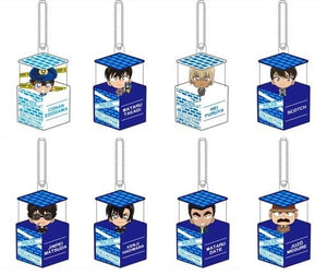 All 8 Types Set Detective Conan Character Box Vol.6 Police Collection Key Ring [USED]