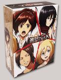 Newly Drawn Whole Volume Storage Box Blu-ray/DVD Attack on Titan Season 2 HMV Whole Volumes Purchase Bonus Storage BOX [USED]