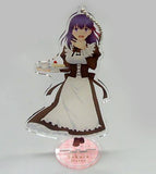 Matou Sakura Newly Drawn BIG Acylic Stand Fate/stay night: Heaven's Feel x GOOD SMILE x animatecafe Acrylic Stand [USED]