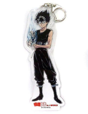 Hiei Yu Yu Hakusho Acrylic Keychain Large J-World Tokyo Limited Key Ring [USED]