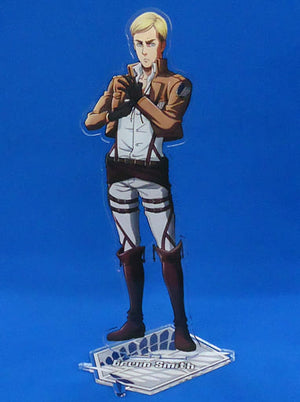 Erwin Smith Acrylic Figure L Attack on Titan Acrylic Figure [USED]