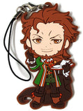 Caster of Red Fate/Apocrypha Ichiban Kuji Red Faction Ver. Kyun Chara Illustrations Rubber Charm Prize F Key Ring [USED]