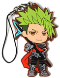 Rider of Red Fate/Apocrypha Ichiban Kuji Red Faction Ver. Kyun Chara Illustrations Rubber Charm Prize F Key Ring [USED]