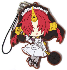 Berserker of Black Fate/Apocrypha Ichiban Kuji Black Faction Ver. Kyun Chara Illustrations Rubber Charm Prize G Key Ring [USED]