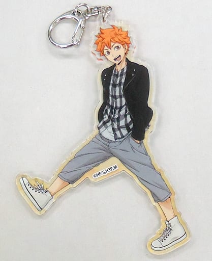 Shoyo Hinata Haikyu!! Acrylic Keychain Haikyu!! Store in Parco Limited Key Ring [USED]