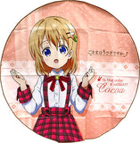 Cocoa Newly Drawn Round Towel Retro Check Is the Order a Rabbit?? -Dear My Sister?- x Marui Theater Screening Memorial Is your order OIOI ?? Towel [USED]