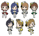 All 7 Types Set Toys Works Collection Niitengomu! THE iDOLM@STER Stella Stage Vol.1 Key Ring [USED]