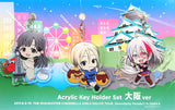 THE iDOLM@STER Cinderella Girls Local Acrylic Keychain 3 Set Osaka ver. THE iDOLM@STER CINDERELLA GIRLS 5thLIVE TOUR Serendipity Parade!!! Key Ring [USED]