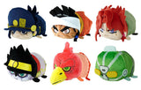 All 6 Types Set Stardust Crusaders Pote Colo Mascot Key Ring [USED]