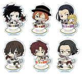 Bungo Stray Dogs: Dead Apple Acylic Keychain Coffee Cup Port Mafia All 6 Types Set Key Ring [USED]