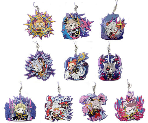 Siete, etc. GRANBLUE FANTASY Capsule Rubber Mascot Granblue Festival 2017 Ver. All 10 Types Set Key Ring [USED]