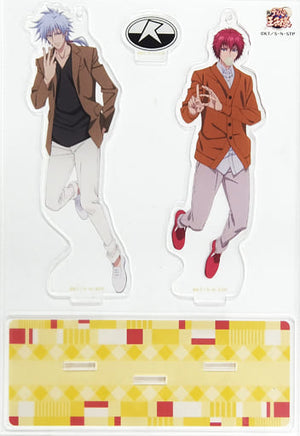 Niou& Marui Classmate Ver. Acrylic Stand Set The New Prince of Tennis Jump Festa 2018 Goods Acrylic Stand [USED]