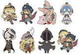 All 8 Types Set Toys Works Collection Niitengomu! Made in Abyss Key Ring [USED]