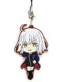 Avenger/Jeanne d'Arc Alter Servant Girls Ver. Fate/Grand Order Ichiban Kuji Kengo Issen: Miyamoto Musashi, Koko ni Suizan! Kyun Chara Illustrations Rubber Charm Prize F Key Ring [USED]