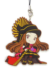 Berserker/Chacha Servant Girls Ver. Fate/Grand Order Ichiban Kuji Kengo Issen: Miyamoto Musashi, Koko ni Suizan! Kyun Chara Illustrations Rubber Charm Prize F Key Ring [USED]