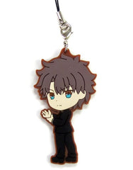 Male Main Character Servant Boys Ver. Secret Fate/Grand Order Ichiban Kuji Kengo Issen: Miyamoto Musashi, Koko ni Suizan! Kyun Chara Illustrations Rubber Charm Prize G Key Ring [USED]