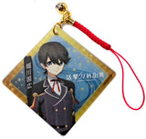 Horikawa Kunihiro Katsugeki/Touken Ranbu Japanese Style Acrylic Netsuke Family Mart Limited Key Ring [USED]