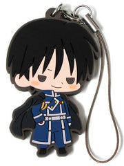 Roy Mustang Fullmetal Alchemist: Brotherhood Es Series Nino Rubber Strap Collection Key Ring [USED]