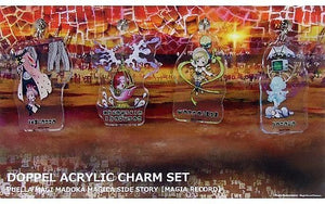 Iroha Tamaki Magia Record Puella Magi Madoka Magica Side Story Doppel Acrylic Charm Set C93 Limited Set of 4 Charm [USED]