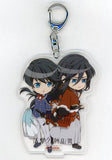 Izuminokami Kanesada & Horikawa Kunihiro Newly Drawn SD Acrylic Key Chain Blu-ray/DVD Katsugeki/Touken Ranbu Vol.5 Limited Edition ufotable Purchase Bonus Key Ring [USED]