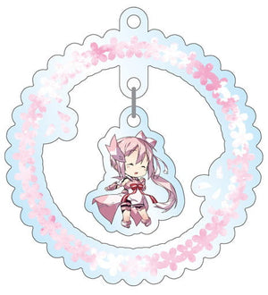 Yuna Yuki Yuki Yuna is a Hero: The Washio Sumi Chapter, The Hero Chapter Trading Swaying Acrylic Key Chain Key Ring [USED]