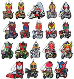 All 19 Types Set Gathering! Heisei Kamen Rider Ball Chain Rubber Ichiban Kuji Kamen Rider Build with Heisei Kamen Rider C Award Key Ring [USED]