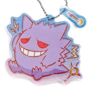 Gengar Pokemon Acrylic Keychain Collection OTEIRE Please Pokemon Center Limited Key Ring  [USED]