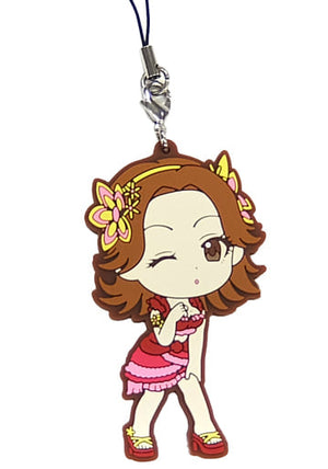 Yu Ota THE iDOLM@STER Cinderella Girls Ichiban Kuji Let's Party! Rubber Charm Kyun Chara Illustrations Prize F Key Ring [USED]