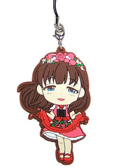 Mayu Sakuma THE iDOLM@STER Cinderella Girls Ichiban Kuji Let's Party! Rubber Charm Kyun Chara Illustrations Prize F Key Ring [USED]
