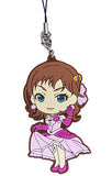 Kate THE iDOLM@STER Cinderella Girls Ichiban Kuji Let's Party! Rubber Charm Kyun Chara Illustrations Prize F Key Ring [USED]