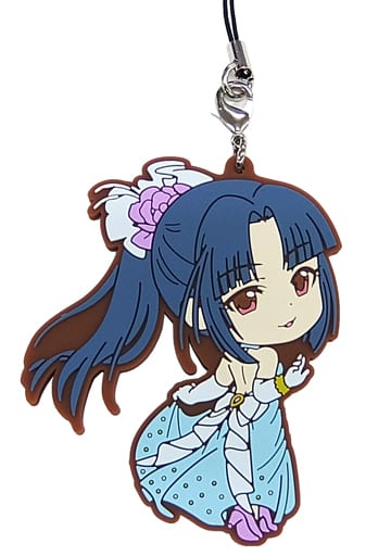 Midori Mizuno THE iDOLM@STER Cinderella Girls Ichiban Kuji Let's Party! Rubber Charm Kyun Chara Illustrations Prize F Key Ring [USED]