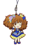 Kirari Moroboshi THE iDOLM@STER Cinderella Girls Ichiban Kuji Let's Party! Rubber Charm Kyun Chara Illustrations Prize F Key Ring [USED]