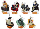 All 7 Types set Acrylic Stand Keychain Ani Kuji Blood Blockade Battlefront & Beyond B Prize Key Ring [USED]