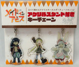 Rico & Reg & Nanachi Key Chain with Acrylic Stand Made in Abyss Only Shop in Animate Akihabara Acrylic Stand [USED]