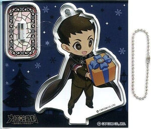 Naruhodo Ryunosuke Acrylic Stand Keychain The Great Ace Attorney: Adventures Attraction Festa in Tokyo Tower Goods Key Ring [USED]